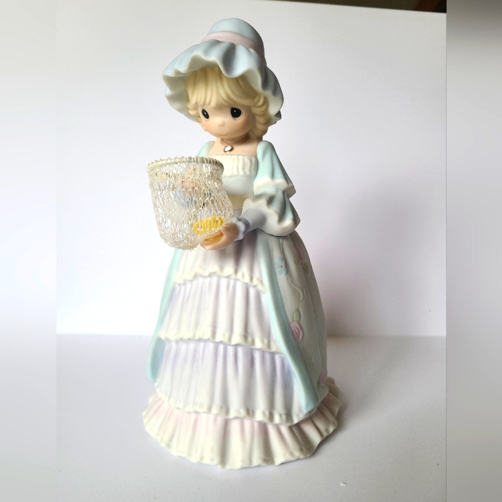 Vintage Precious Moments Limited Edition Victorian Girl Collectible Figurine